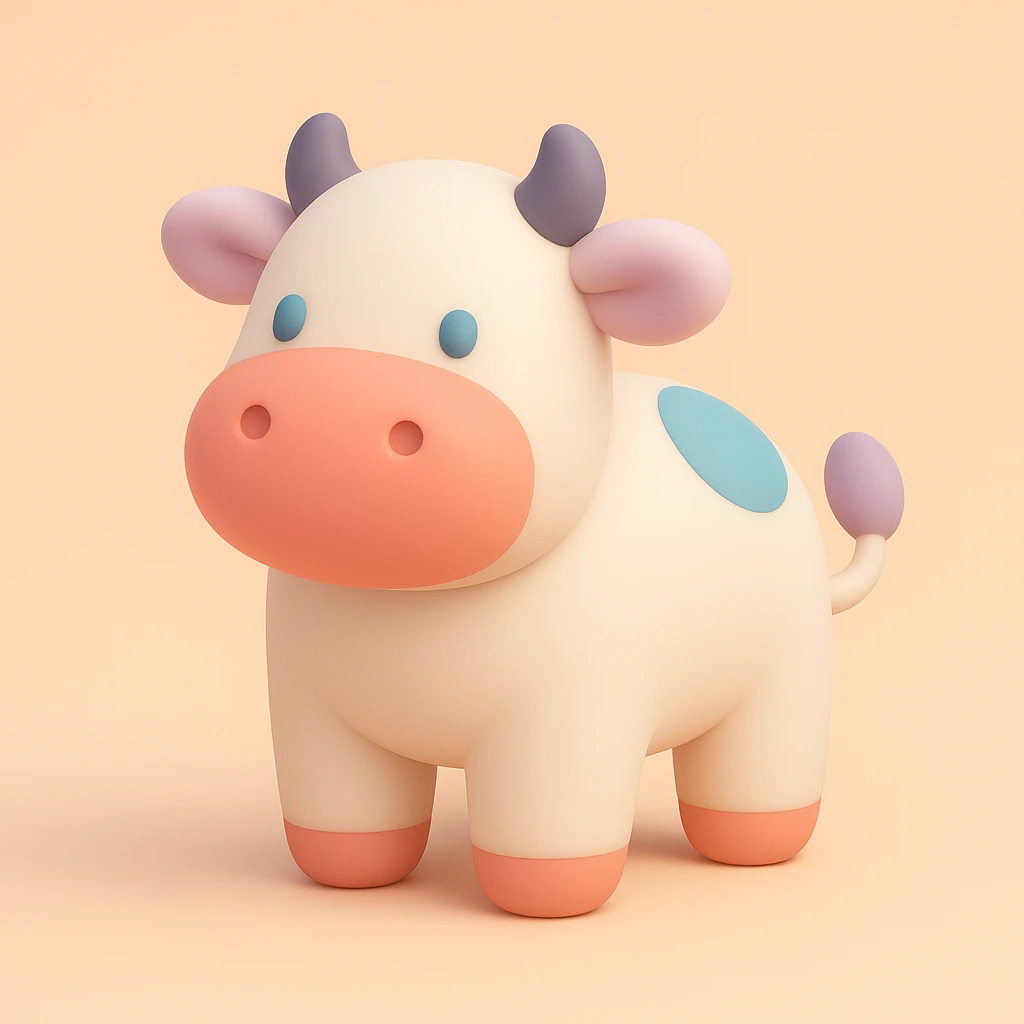 Cow emoji