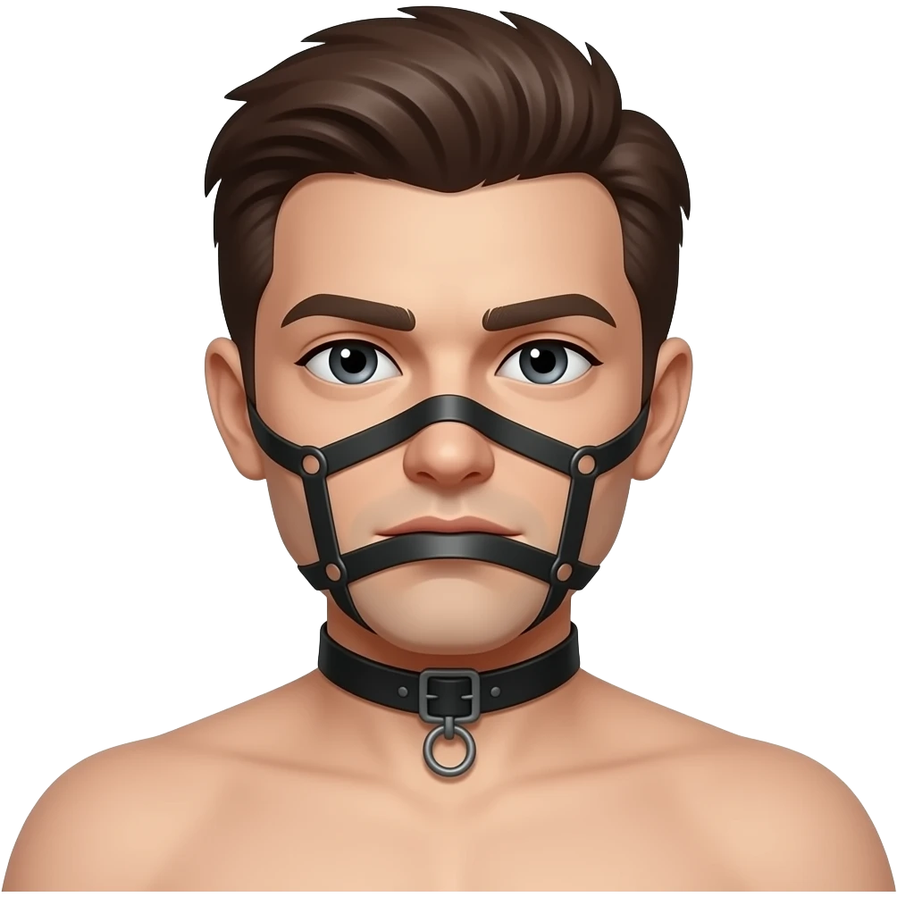Bdsm gagged emoji