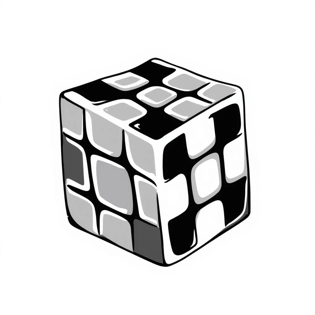 Rubik's Cube emoji
