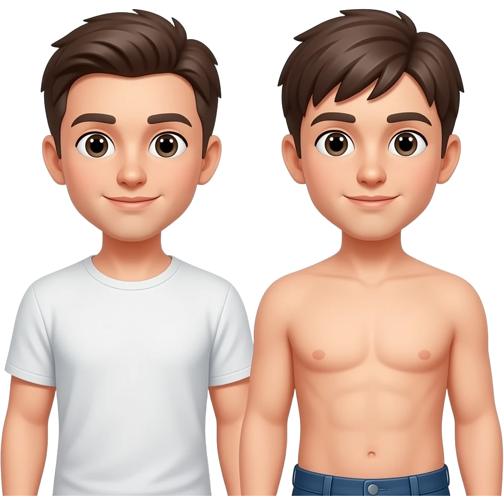 2 naked teen mans naked Completely naked emoji