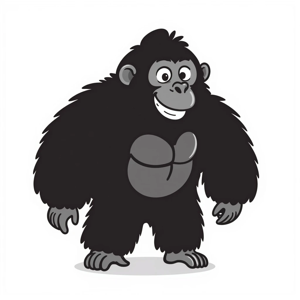 Gorilla emoji