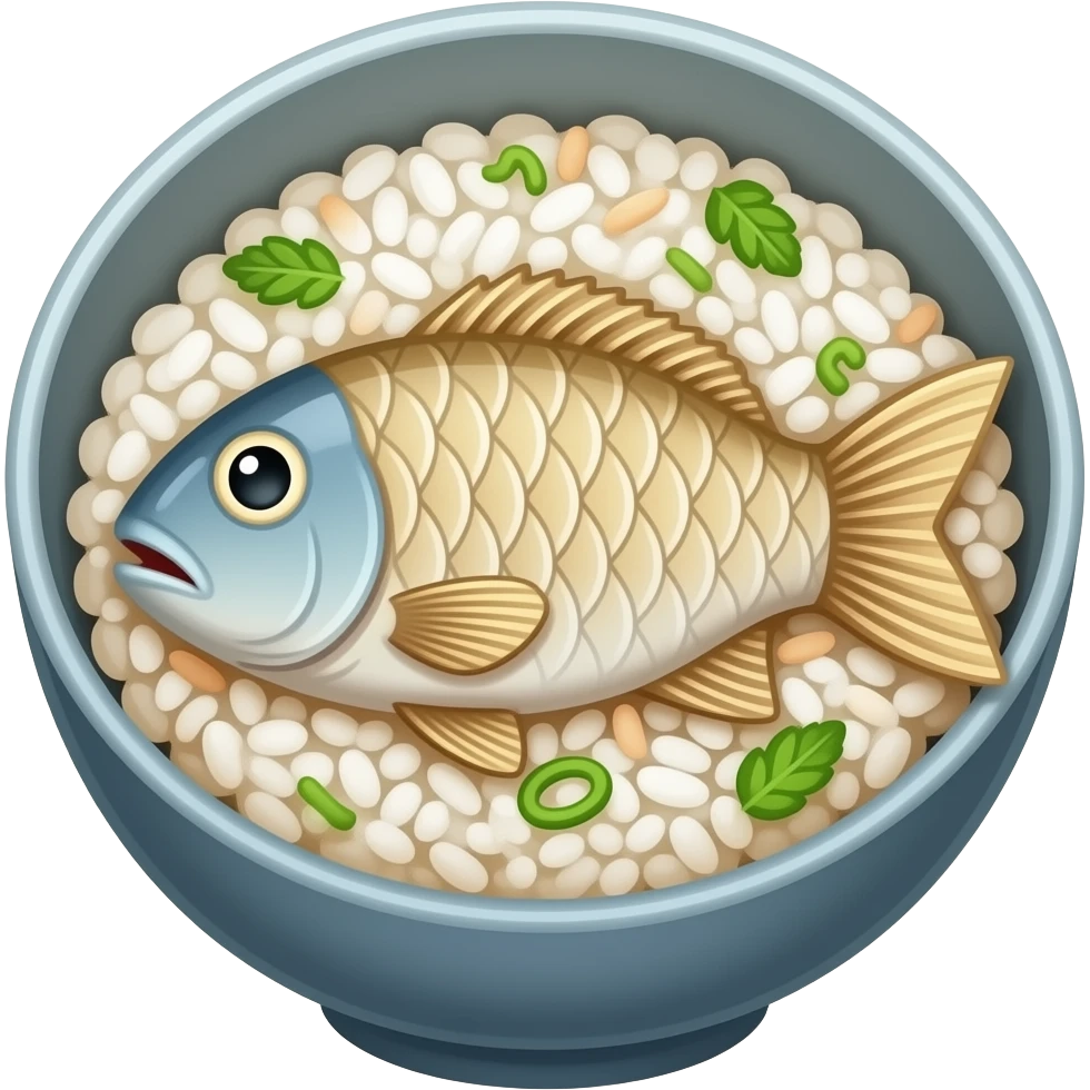 Fish Rice Bowl emoji