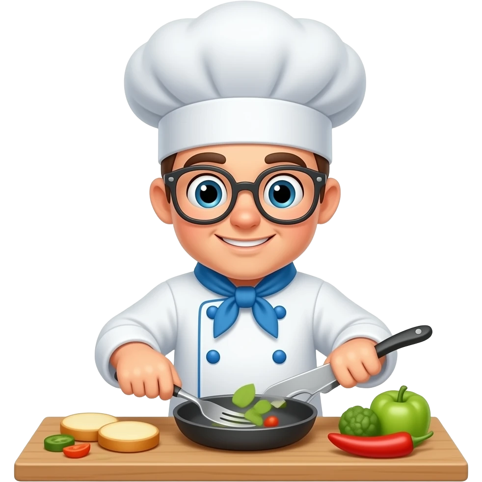 cooking in the kitchen emoji