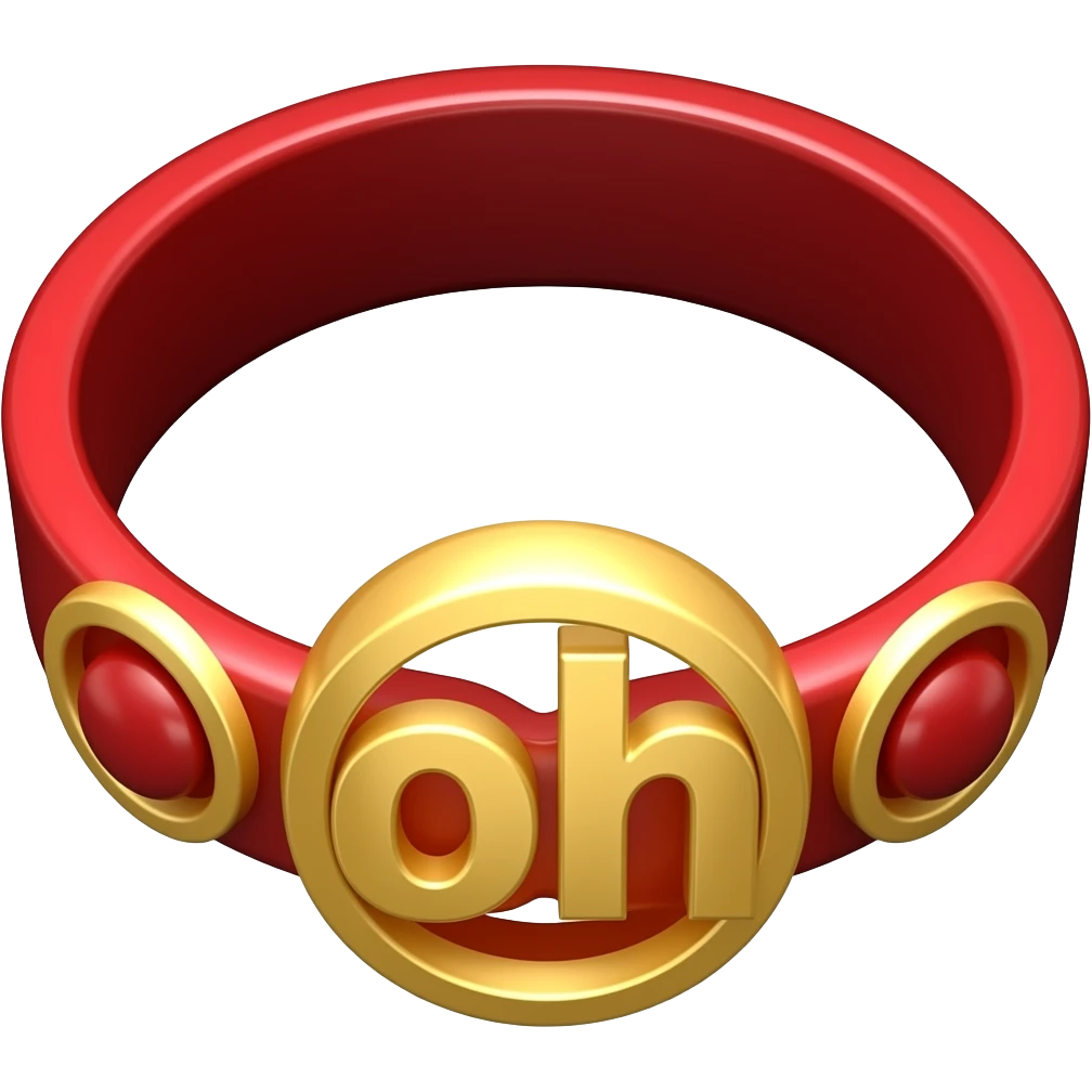 Red bracelet emoji for whatsapp emoji