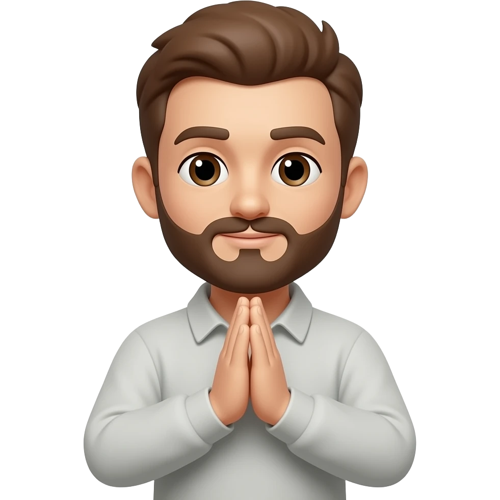 Namaz kılan insan emoji
