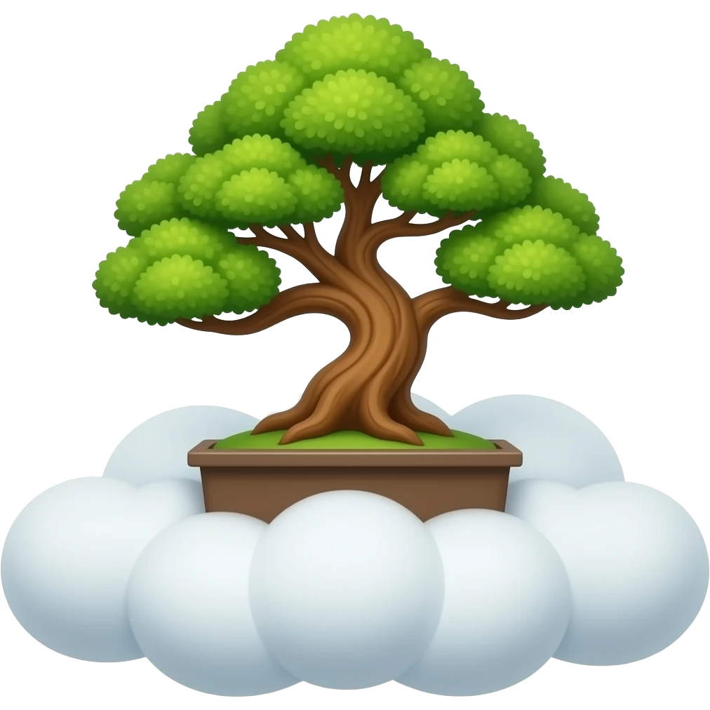 bonsia cloud emoji