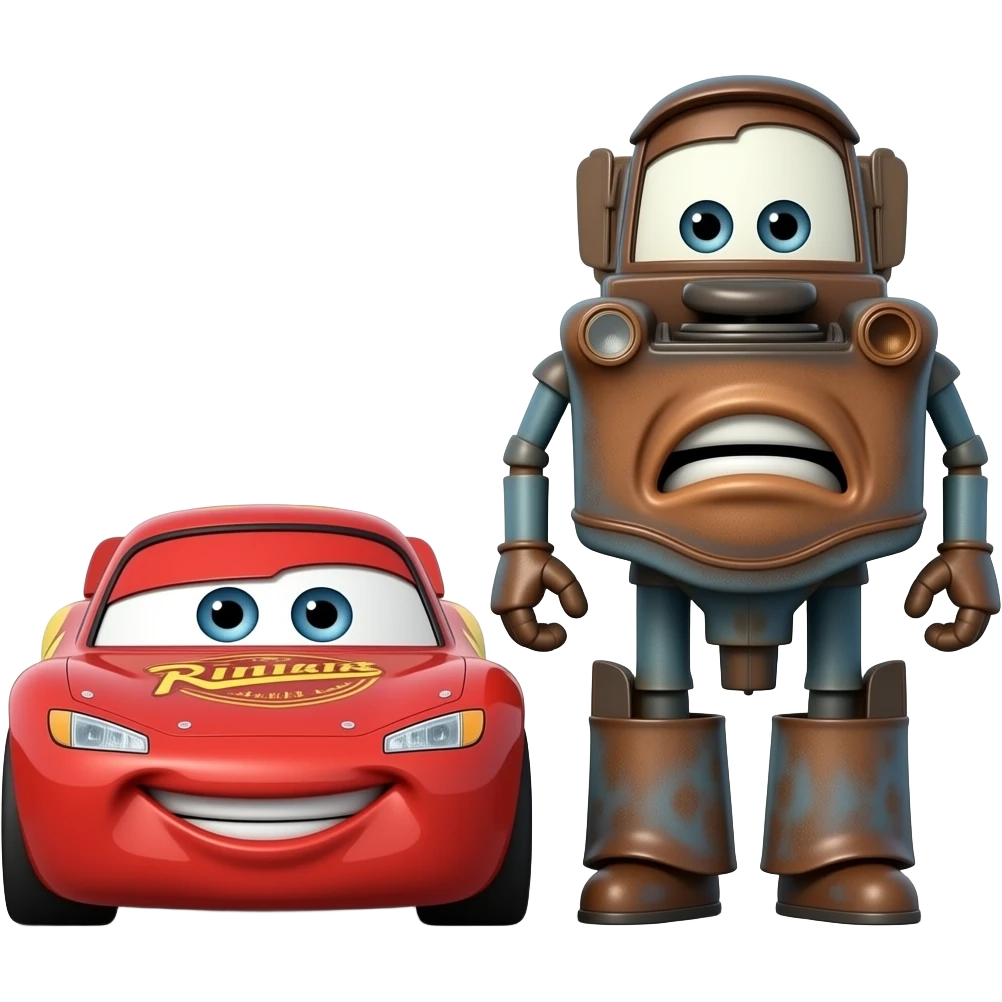 One things for sure Lightning McQueen really blew this race team McQueen can’t be happy right now poor mater he has to go in the airport to fly home to radiator springs he’s off the tour (screaming) cars 2 emoji
