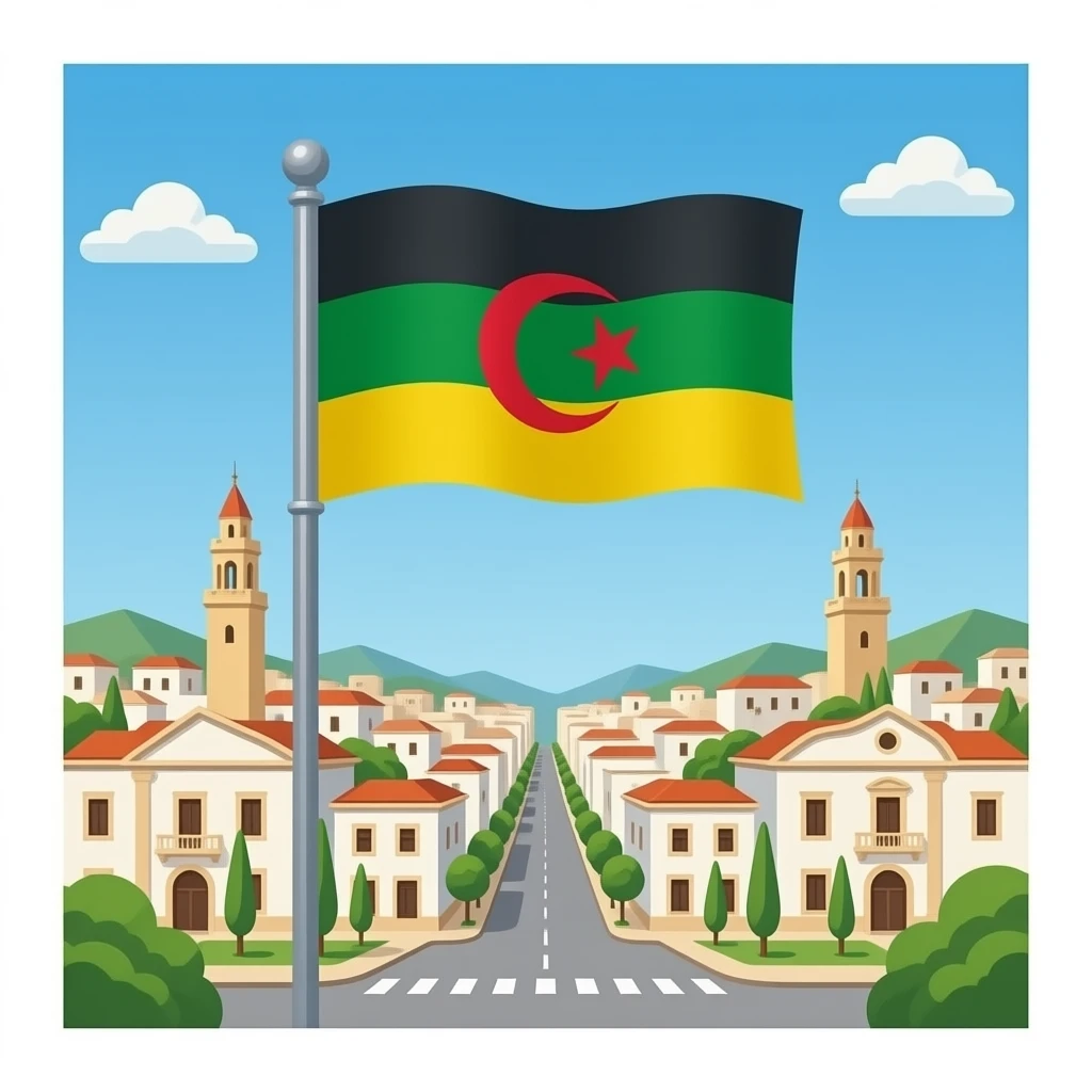 Kabyle  drapeau  Béjaïa emoji