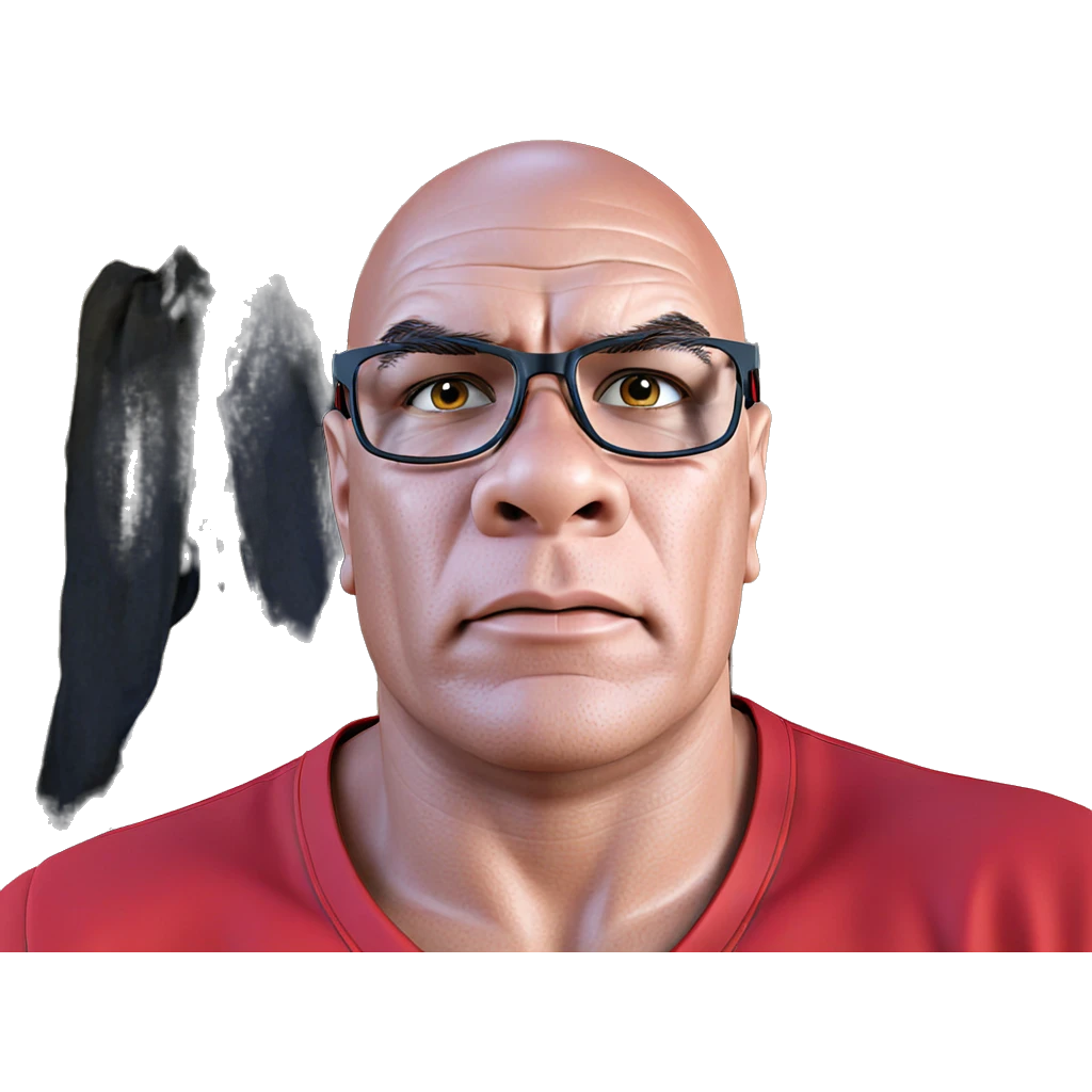 red shirt portrait of boy emoji