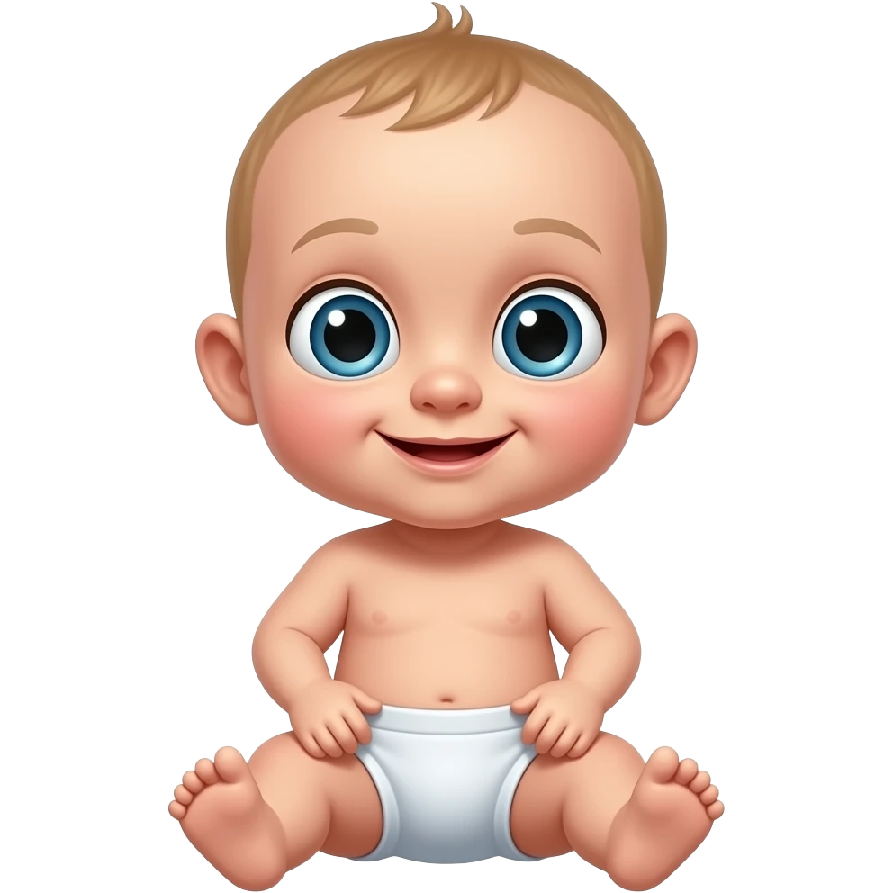 Racist baby emoji