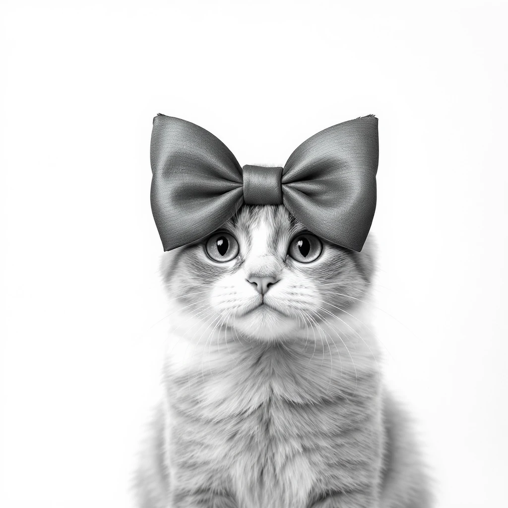 cute bow emoji with a gradient effect emoji