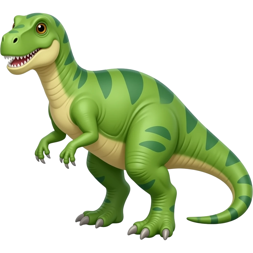 Green dinosaur emoji