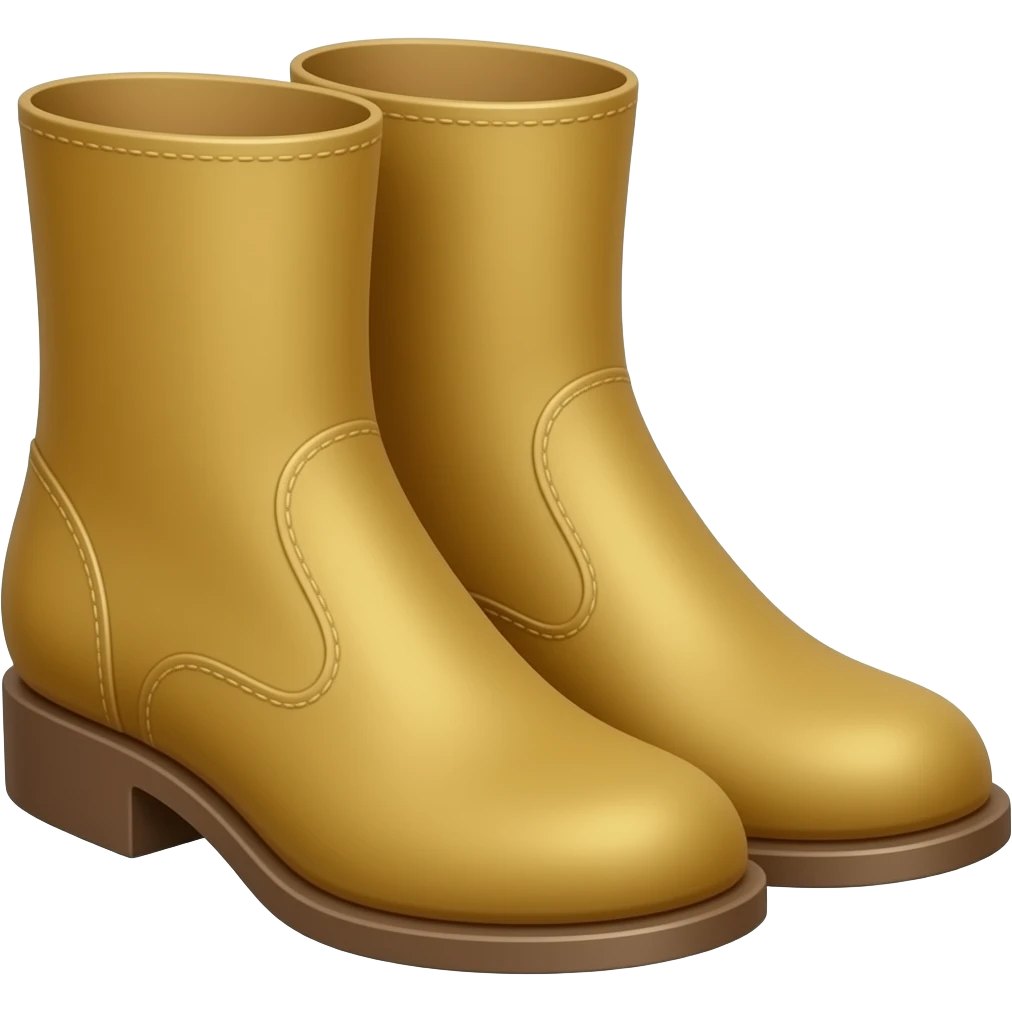 blond boots emoji