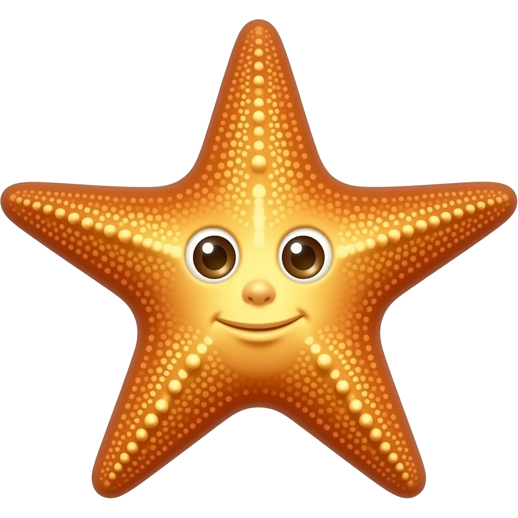 Turn him into a starfish emoji