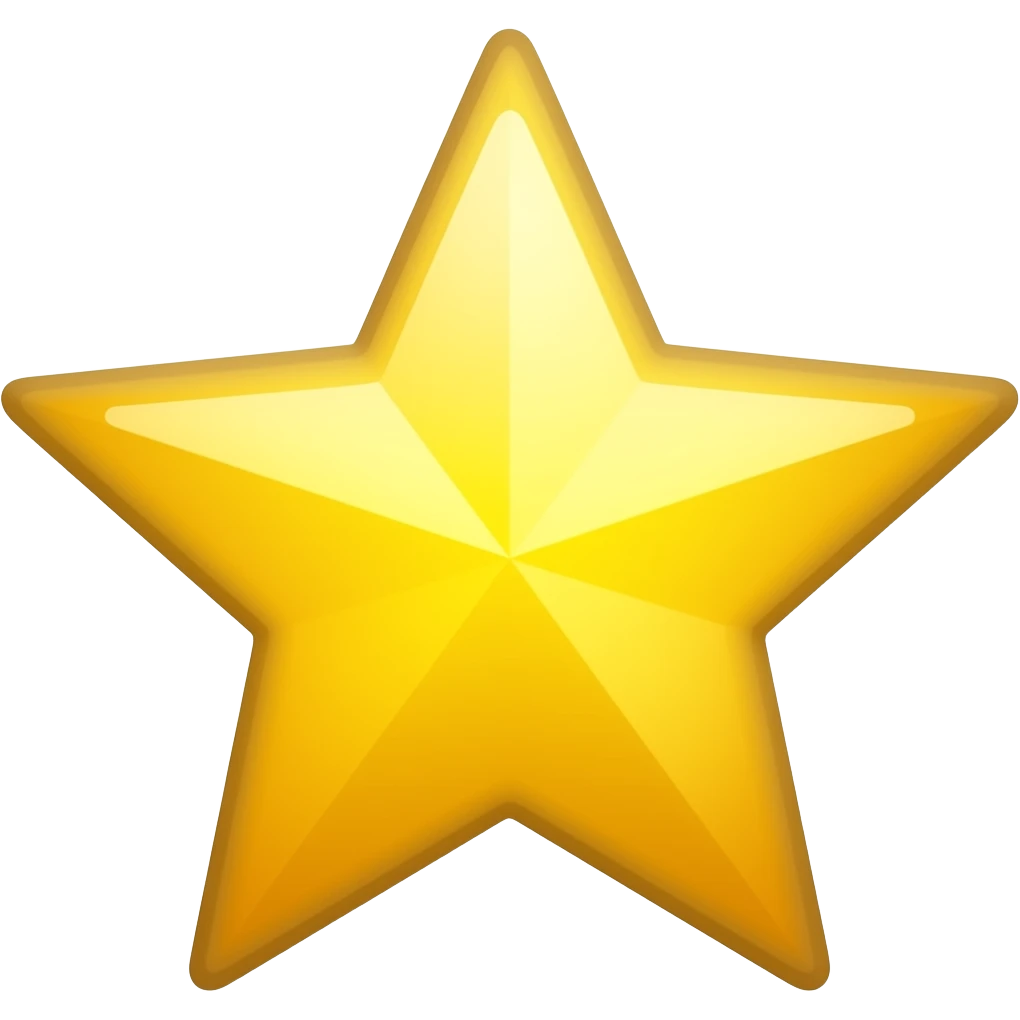 Yellow Star emoji