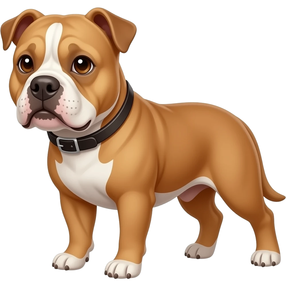 Xl Rednose pitbull emoji