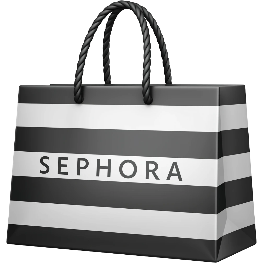 Sephora bag emoji