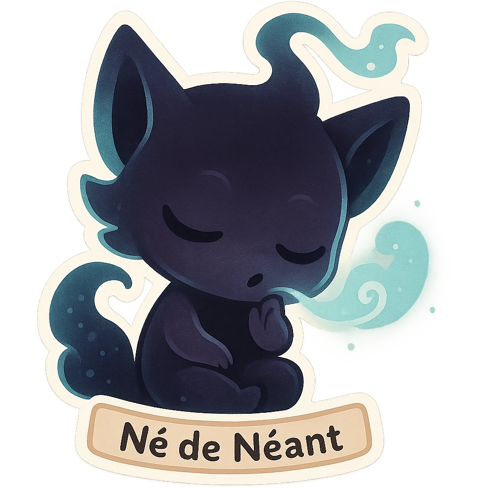 Une créature née du Néant. On dit qu’il murmure dans le sommeil des héros ! emoji