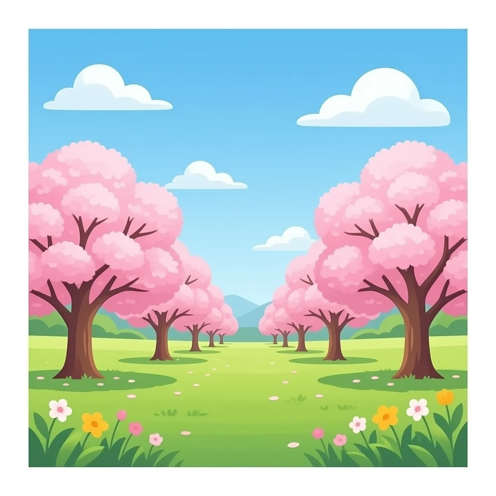 cherry blossom festival emoji