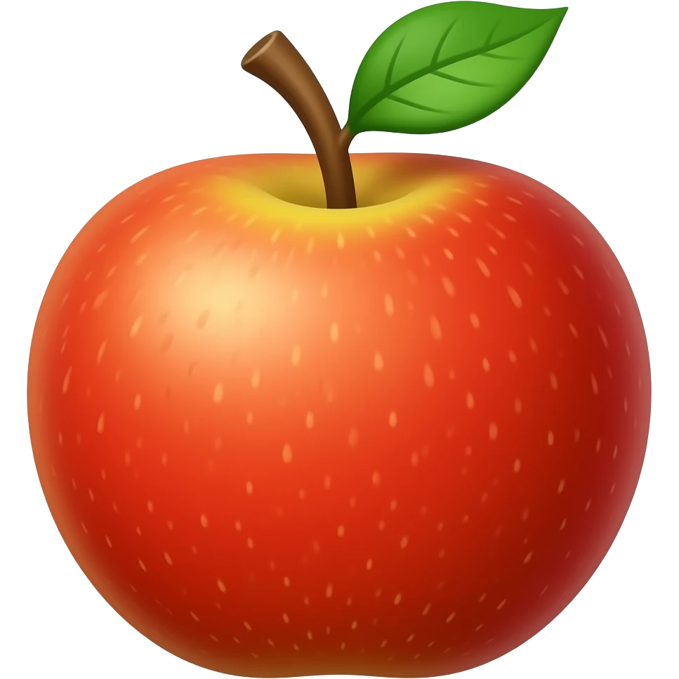 Red Apple emoji