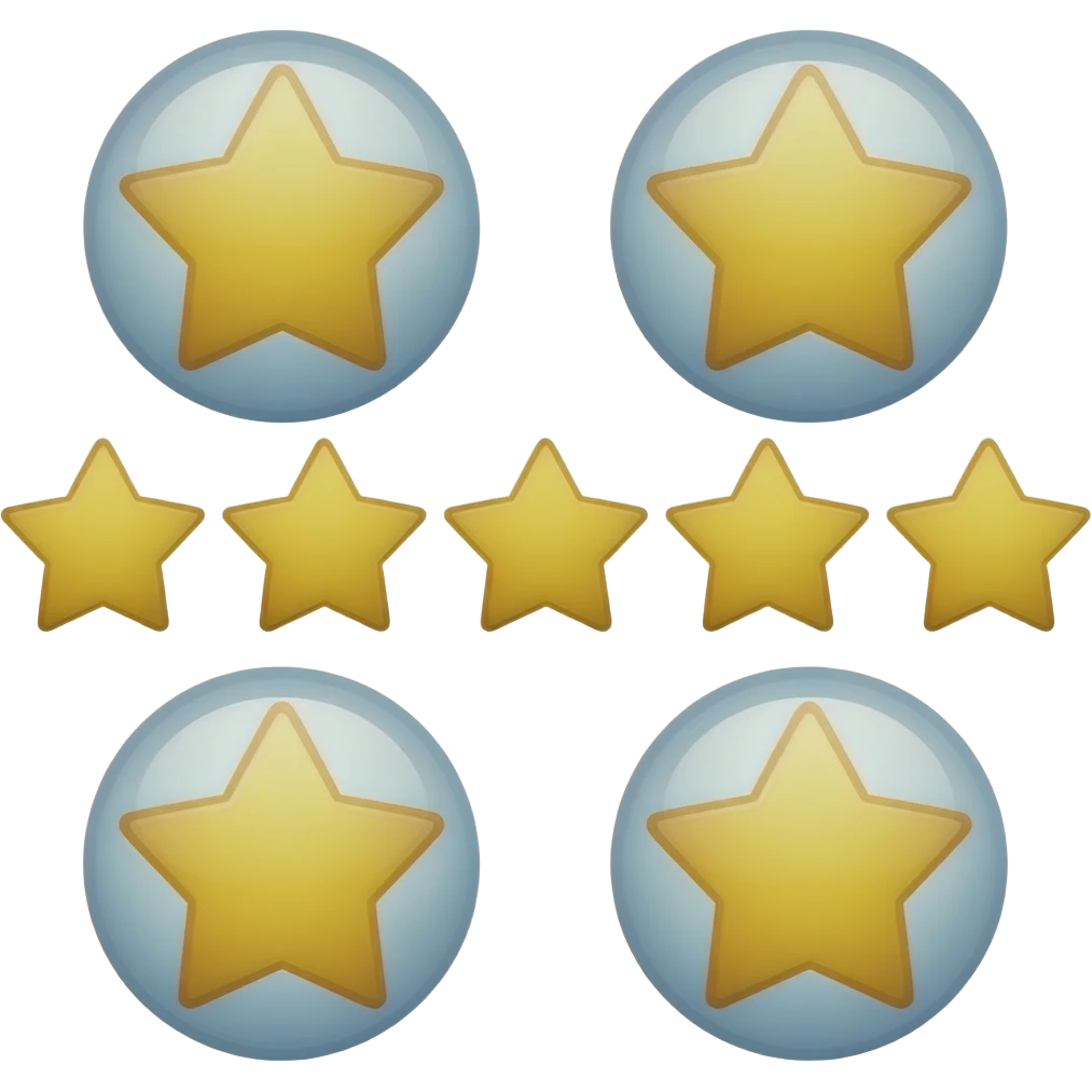 Five Stars emoji