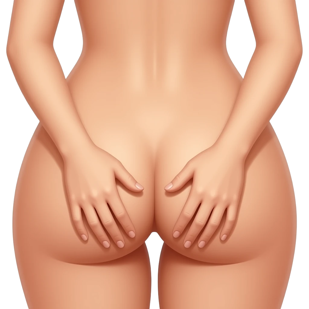 sex position naked woman spreads vagina emoji