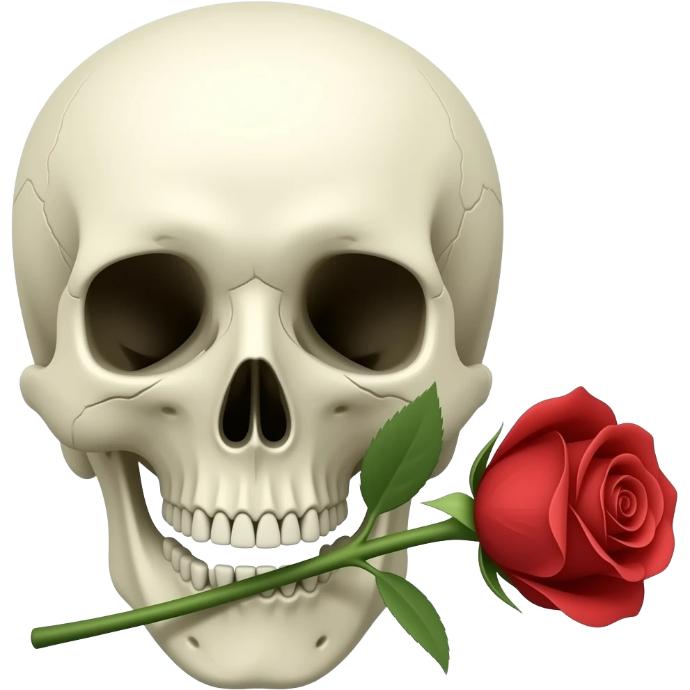 💀holding🥀 emoji