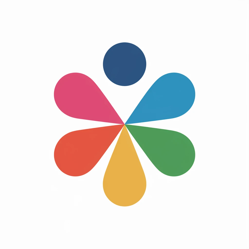make a colorful logo of "Ideogram V2a" emoji