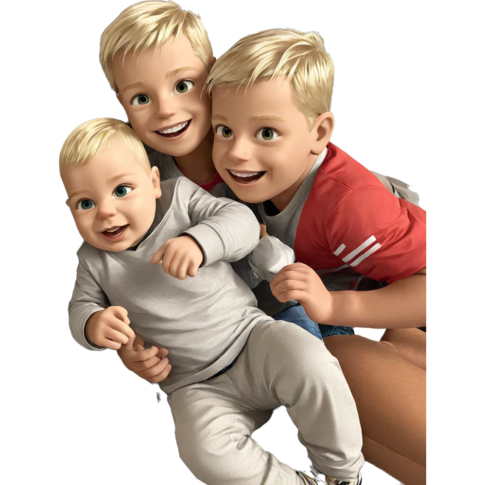 smiling boys with blonde hair emoji