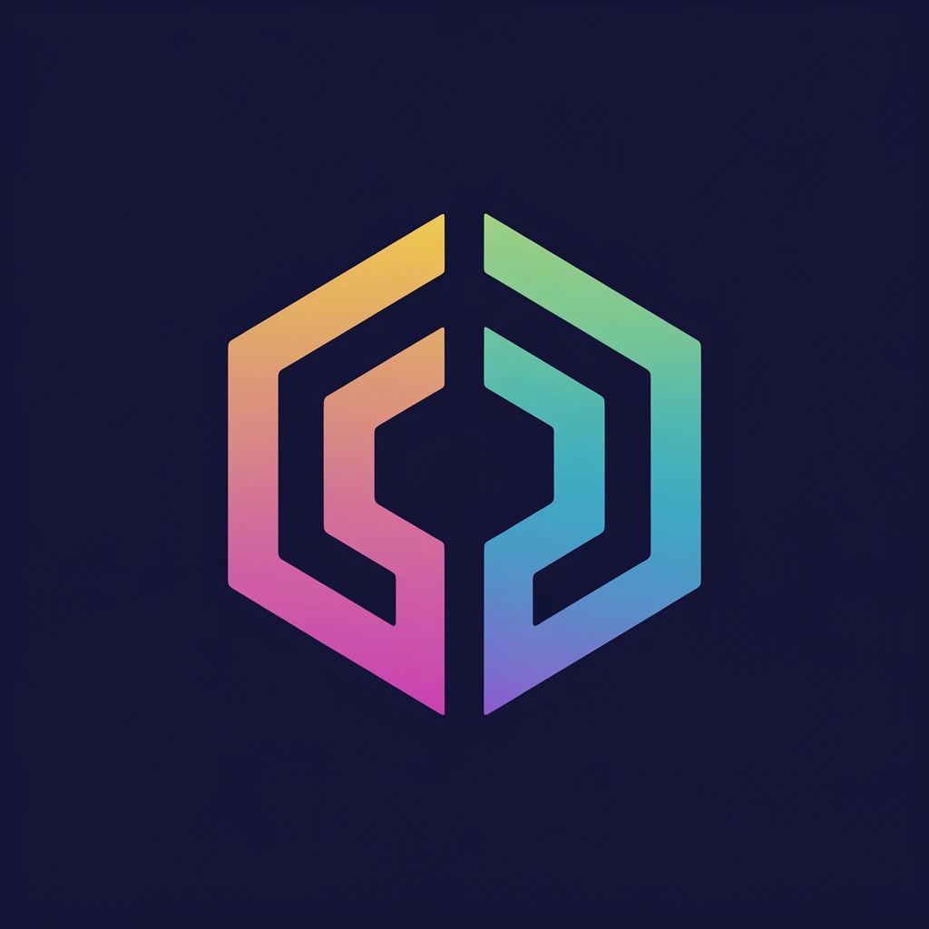 make a colorful logo of "Ideogram V2a Turbo" emoji