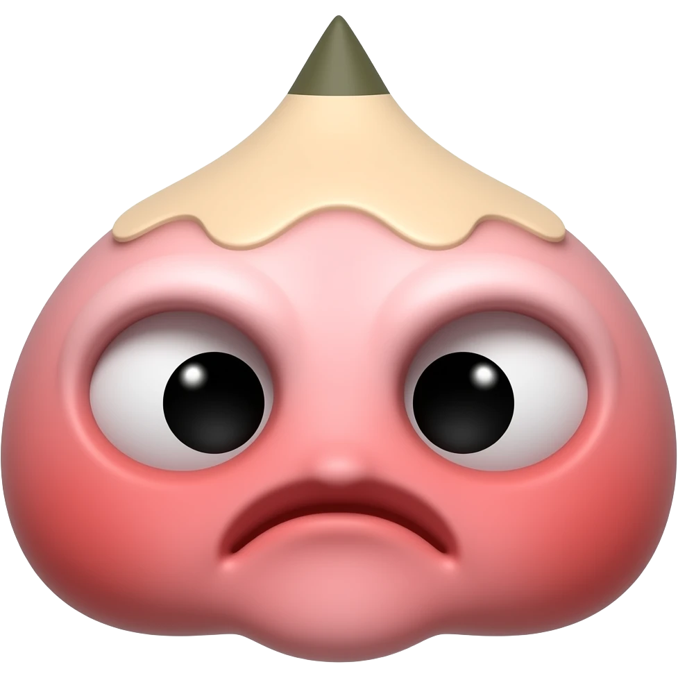 Penis avec du laid dessus emoji