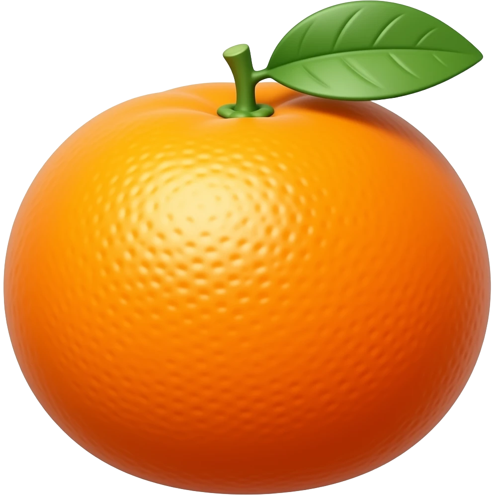 orange fruit emoji