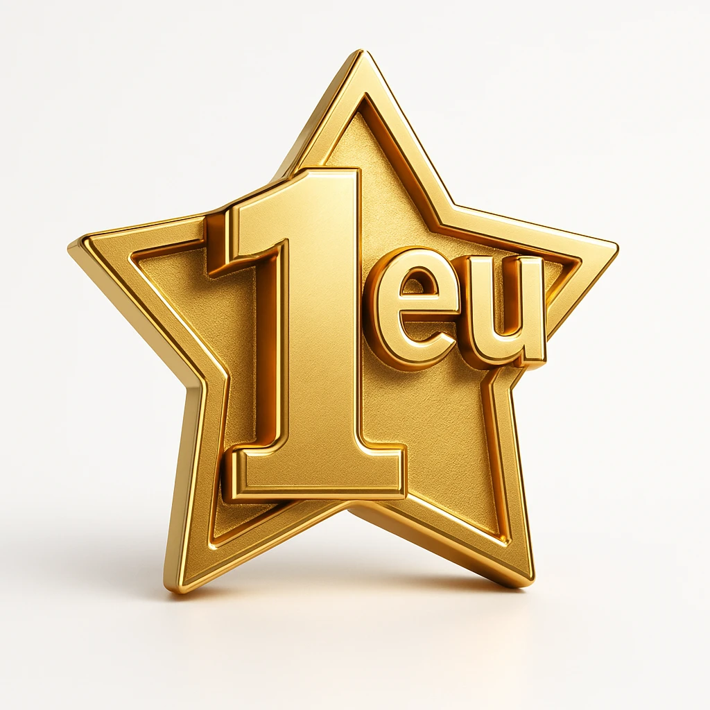 THIS image BUT GOLD, inside a star  emoji