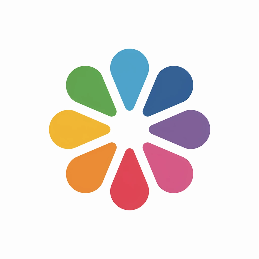 make a colorful logo of "Ideogram V2a" emoji