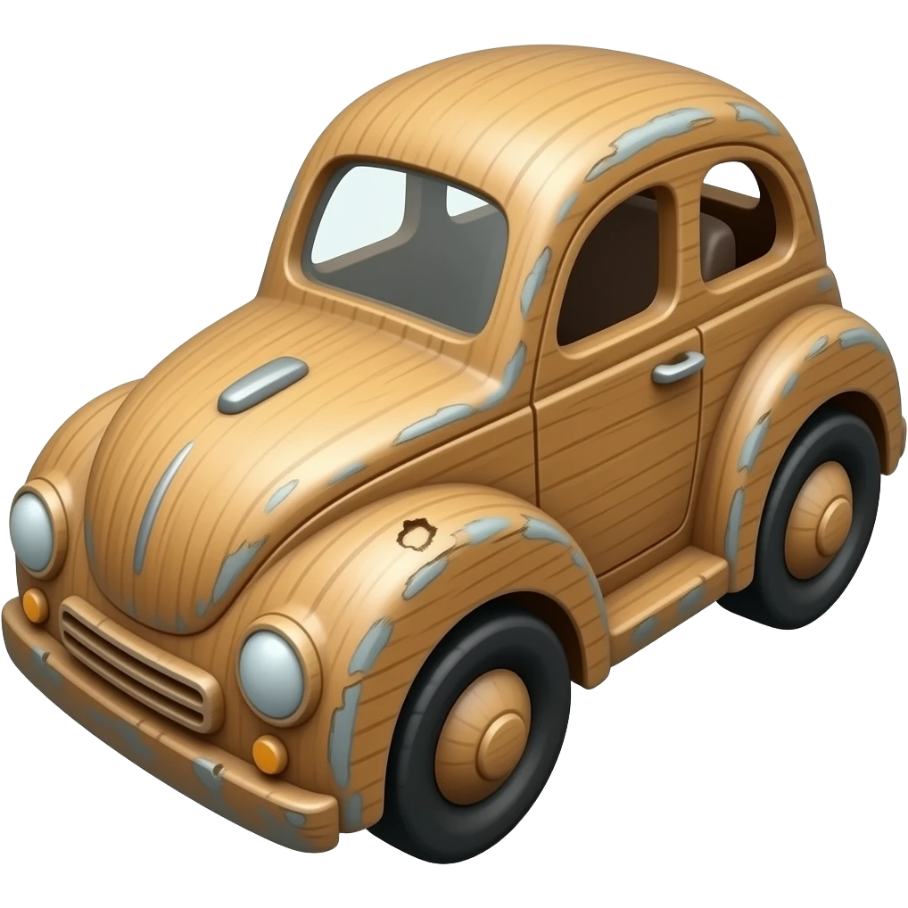 old toy car emoji