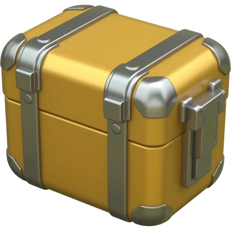 yellow military box emoji