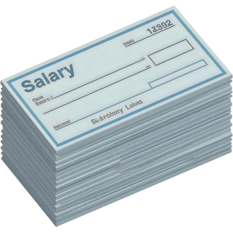 Salary money emoji