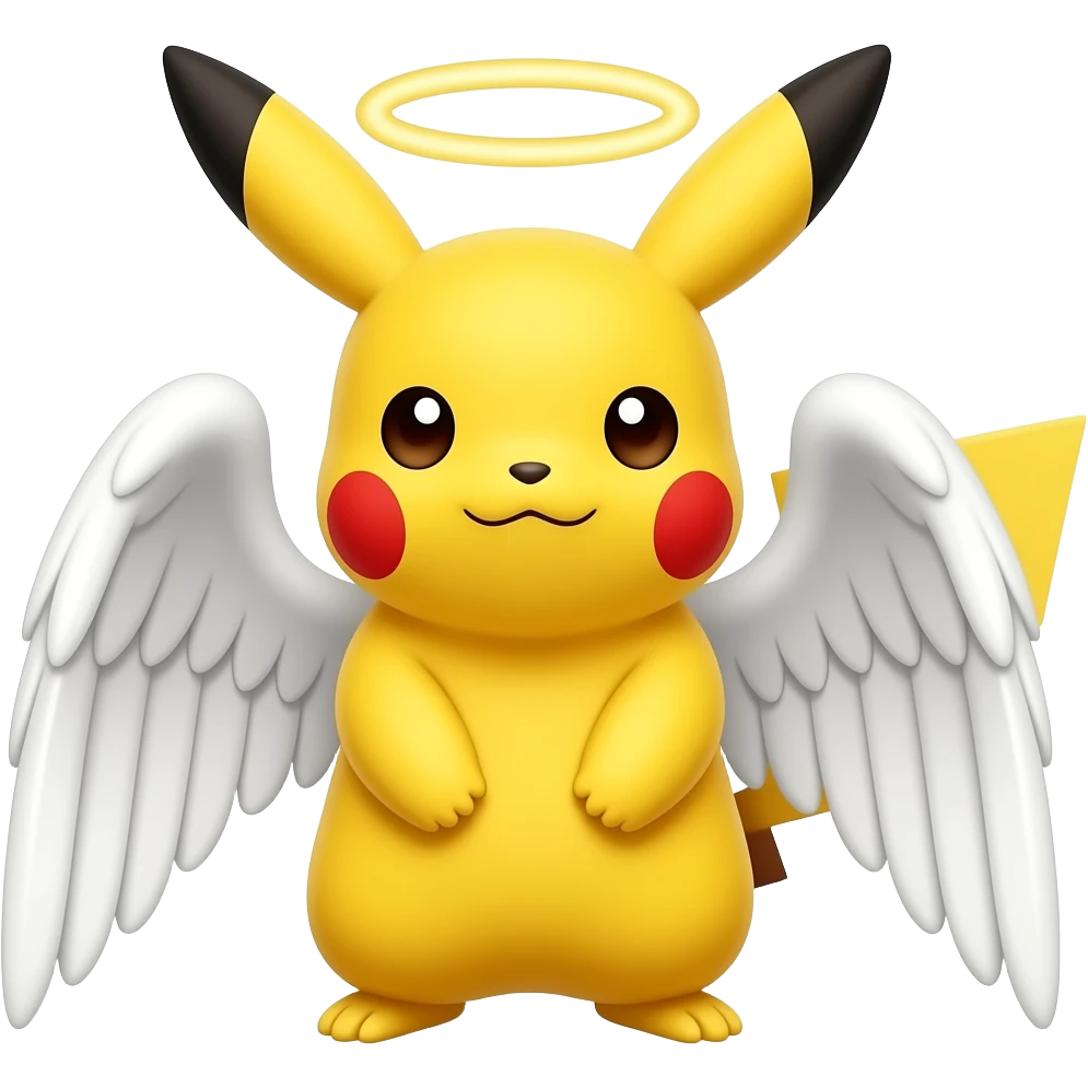Angel  Pikachu emoji