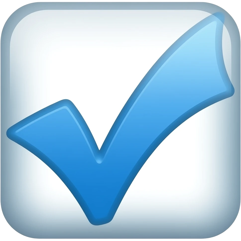 Roblox verified blue checkmark emoji