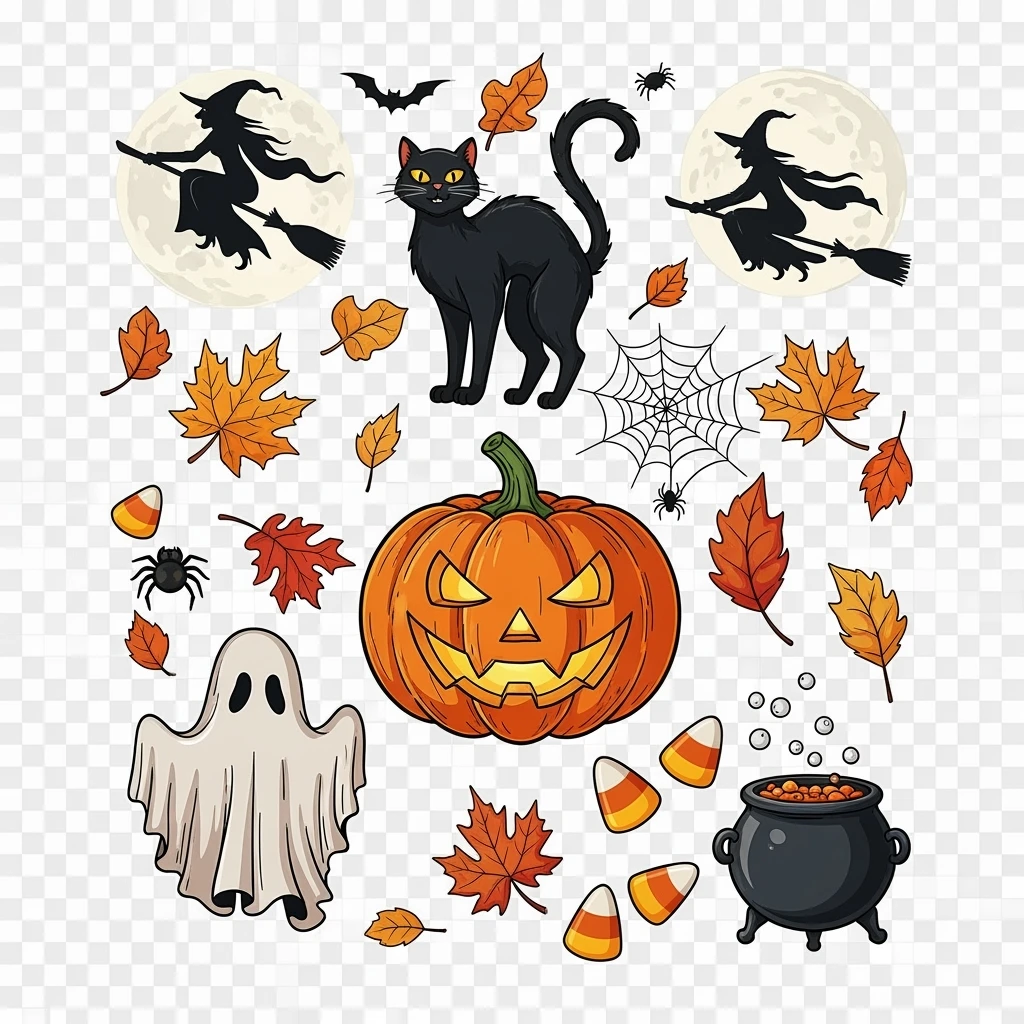 Halloween, remove background emoji