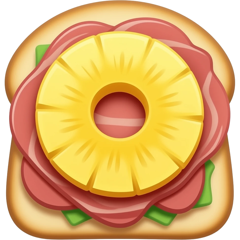 Toast Hawaaii emoji