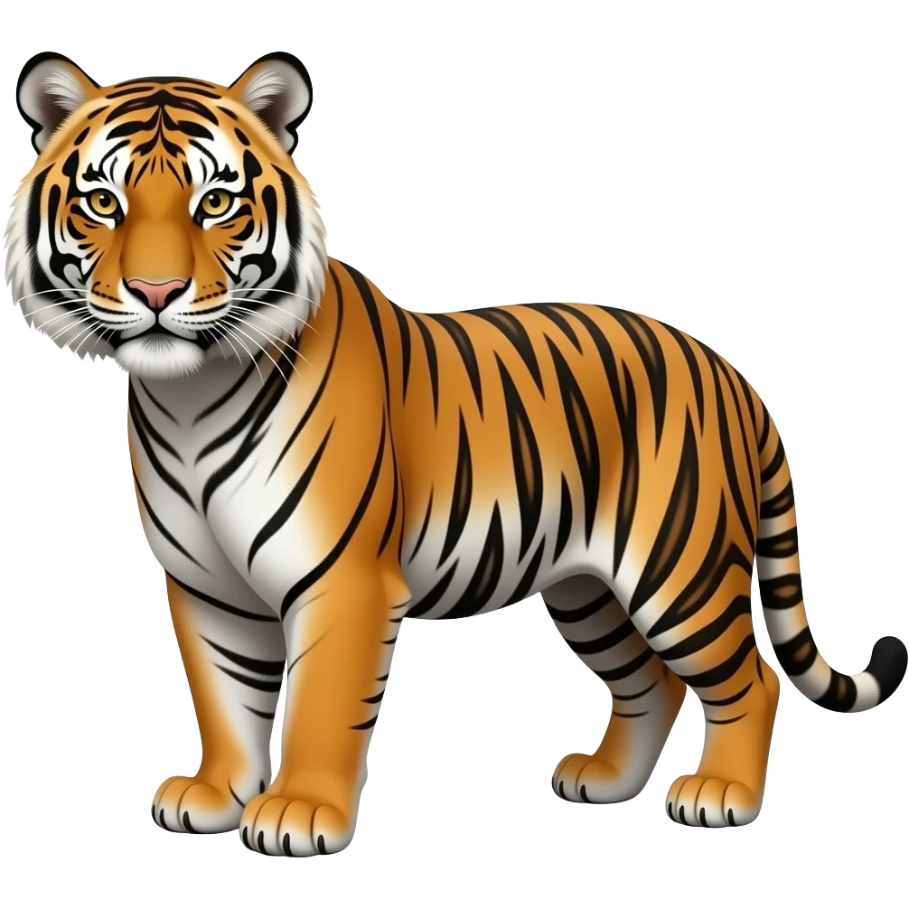 Un tigre emoji
