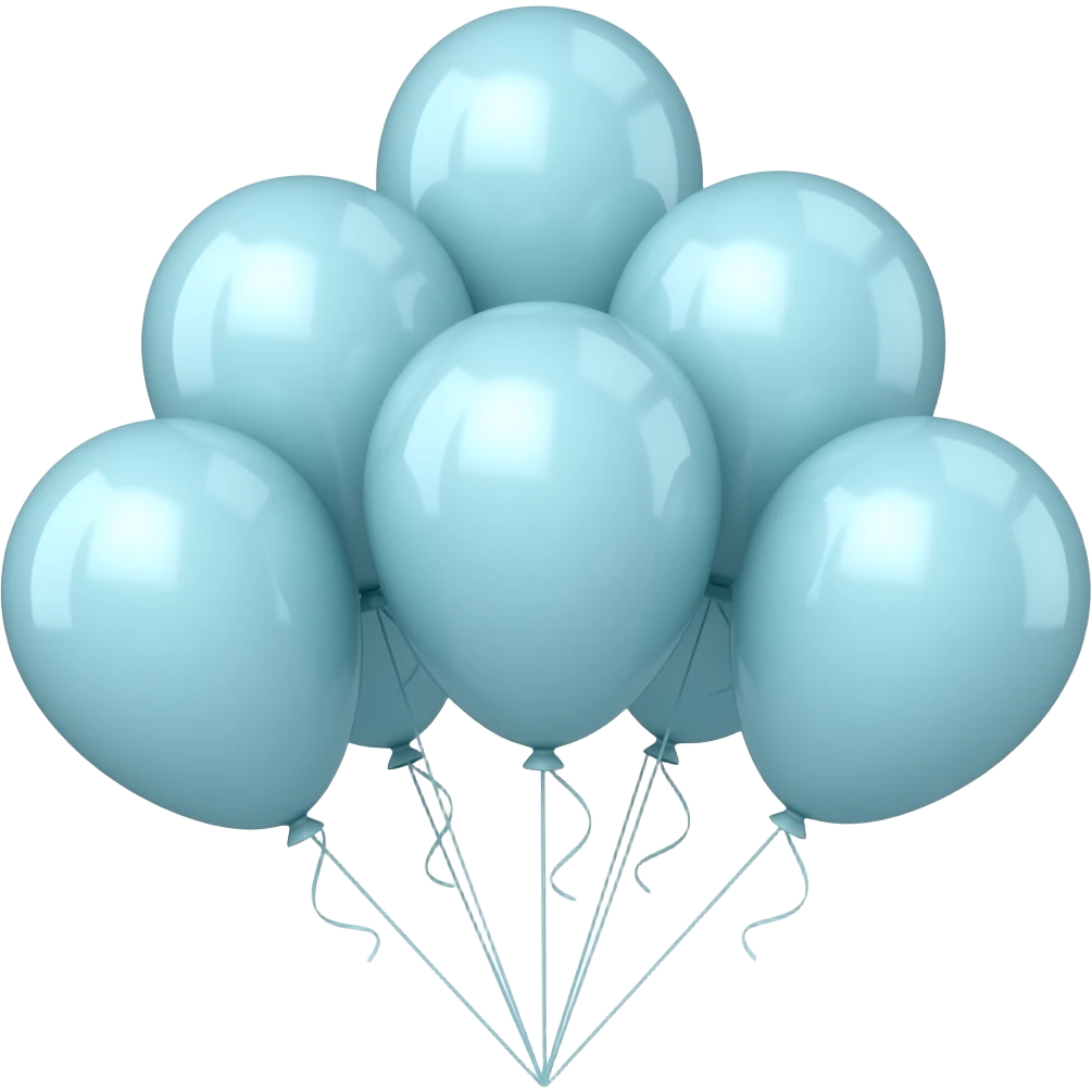 PASTEL SAGE BALLOONS emoji