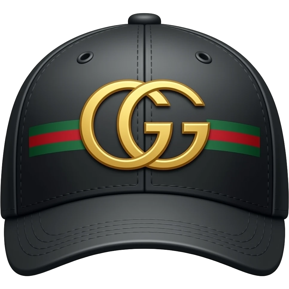 casquette gucci noir emoji
