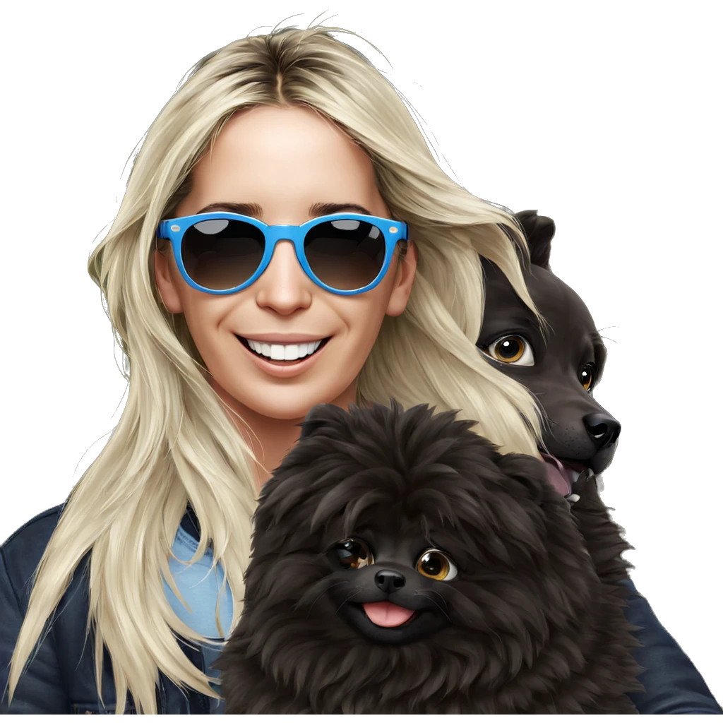 boy with sunglasses and pets emoji