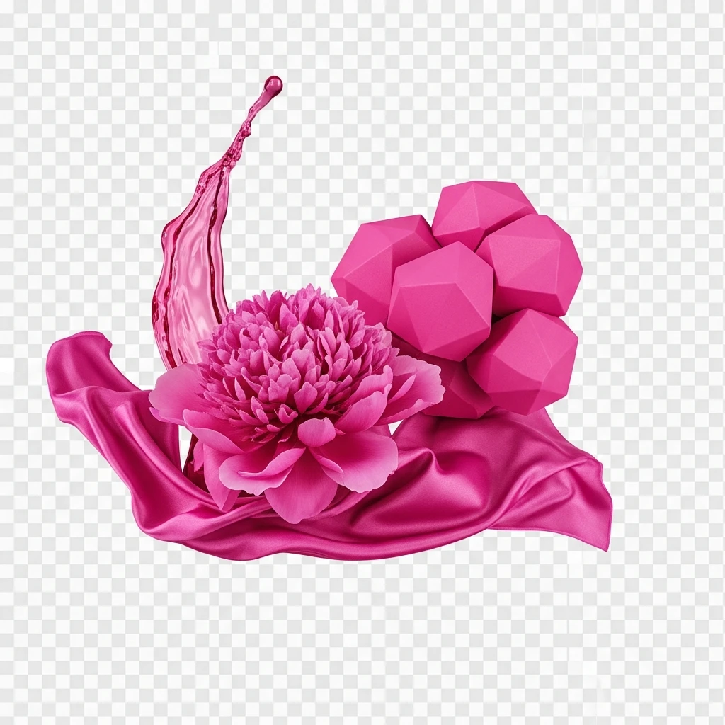 show, remove background, pink emoji