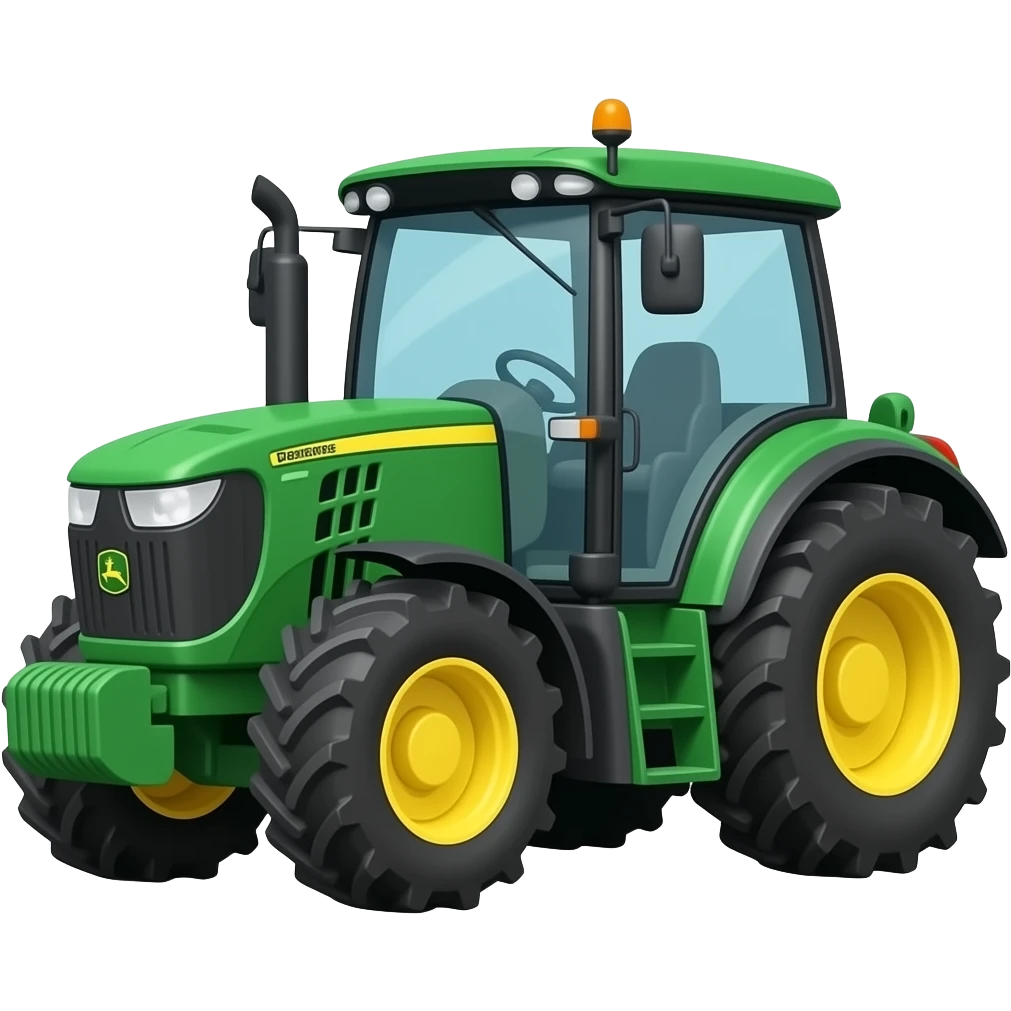 John Deere tractor emoji