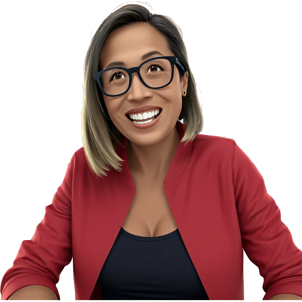 smiling boy with glasses emoji