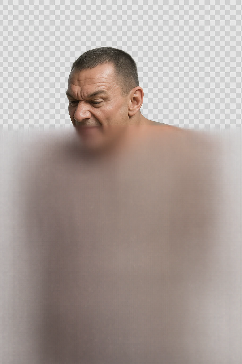 bodybuilder che mangia affamato un panino, iperrealistico 4k emoji
