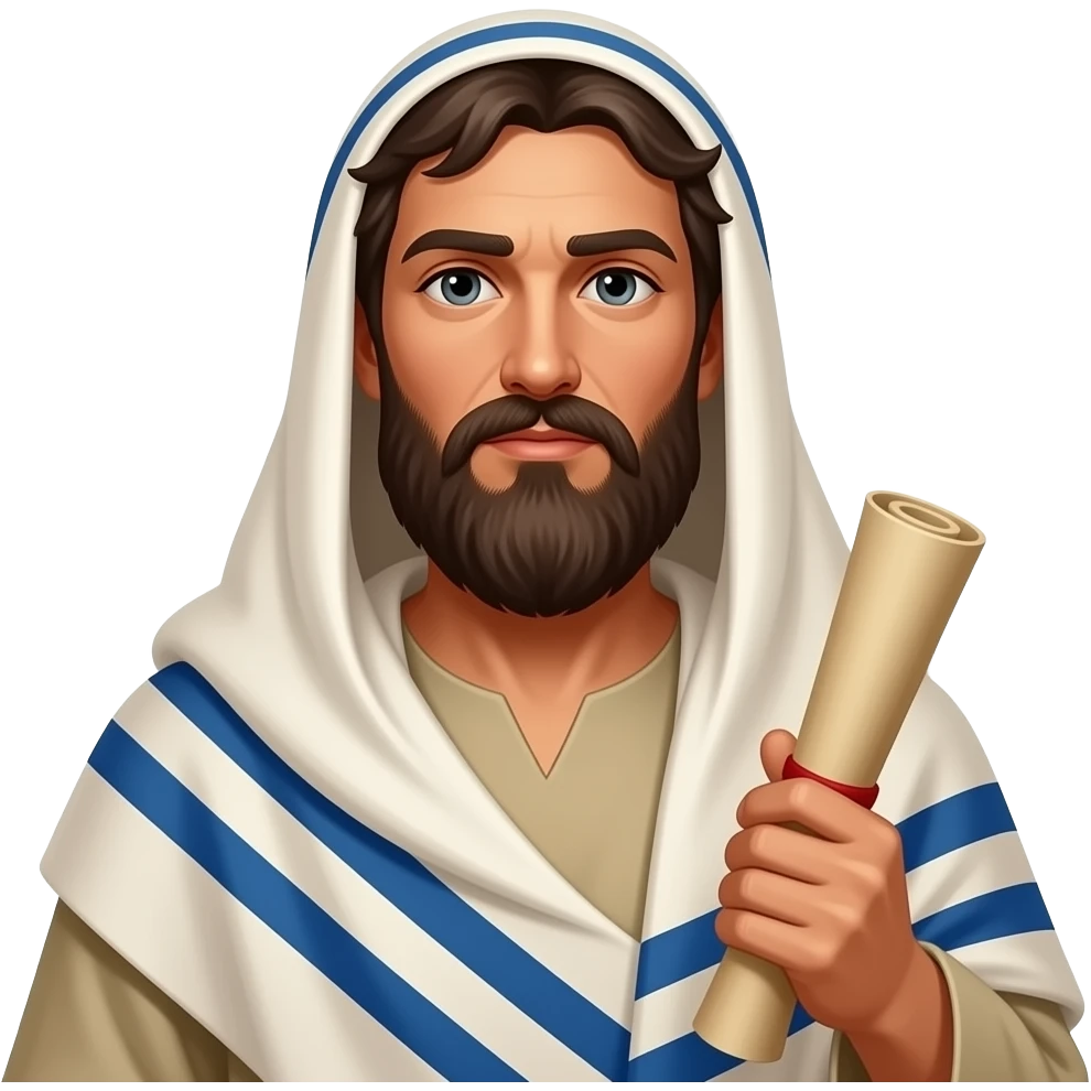 Prophet Jeremiah from the bible emoji